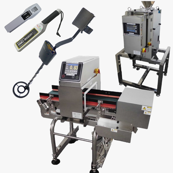 図. 多種多様な金属探知機を保有してます